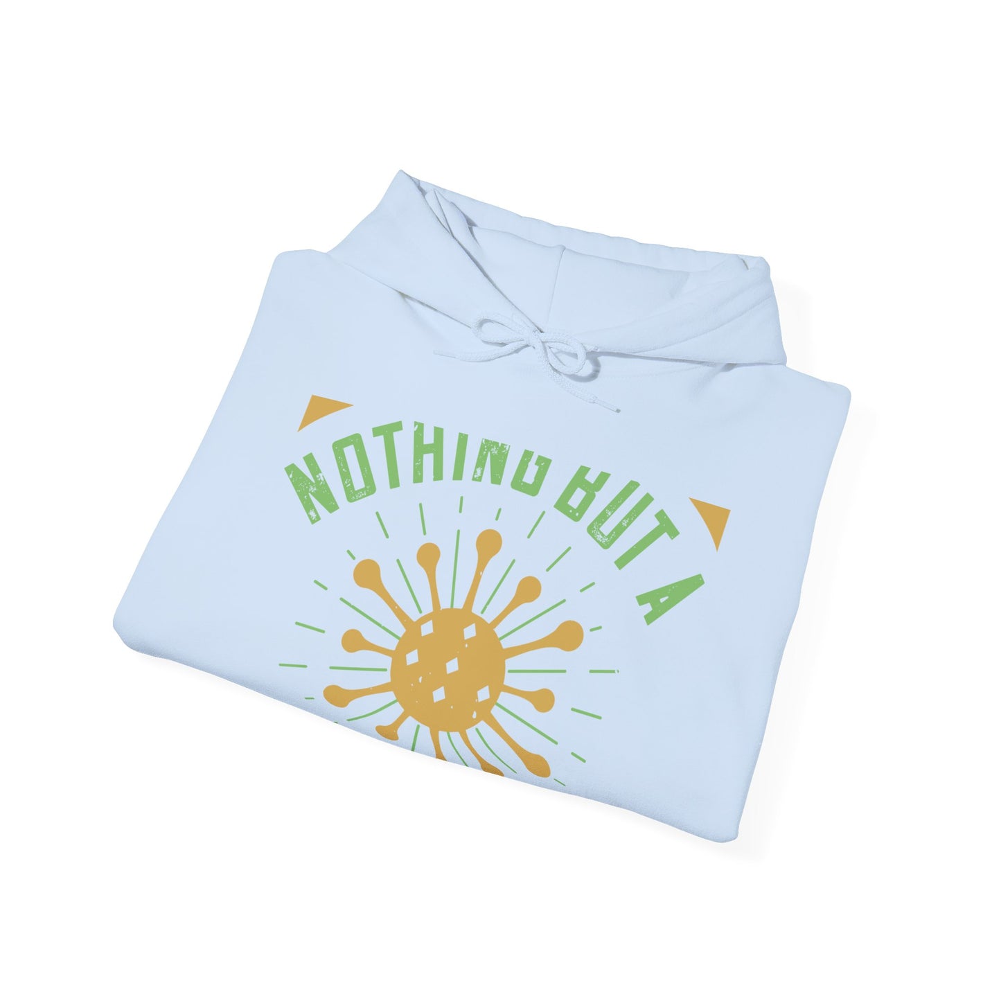 ain't nothing but a quarantine-01 — Unisex Heavy Blend Hoodie (G18500)