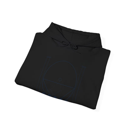 Masonic_Pillars_Crest_5400 — Unisex Heavy Blend Hoodie (G18500)