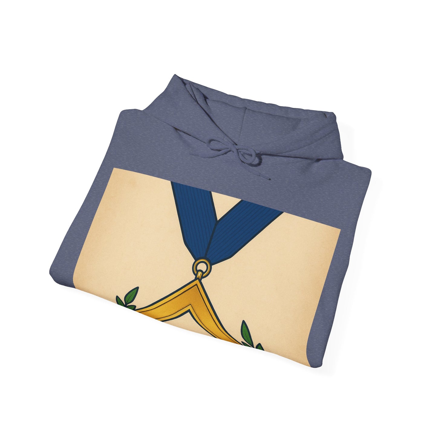 Worshipful master jewel Square — Unisex Heavy Blend Hoodie (G18500)