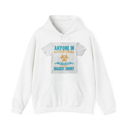 Anyone in recovery knows that isolation is the biggest enemy — Unisex Heavy Blend Hoodie (G18500)