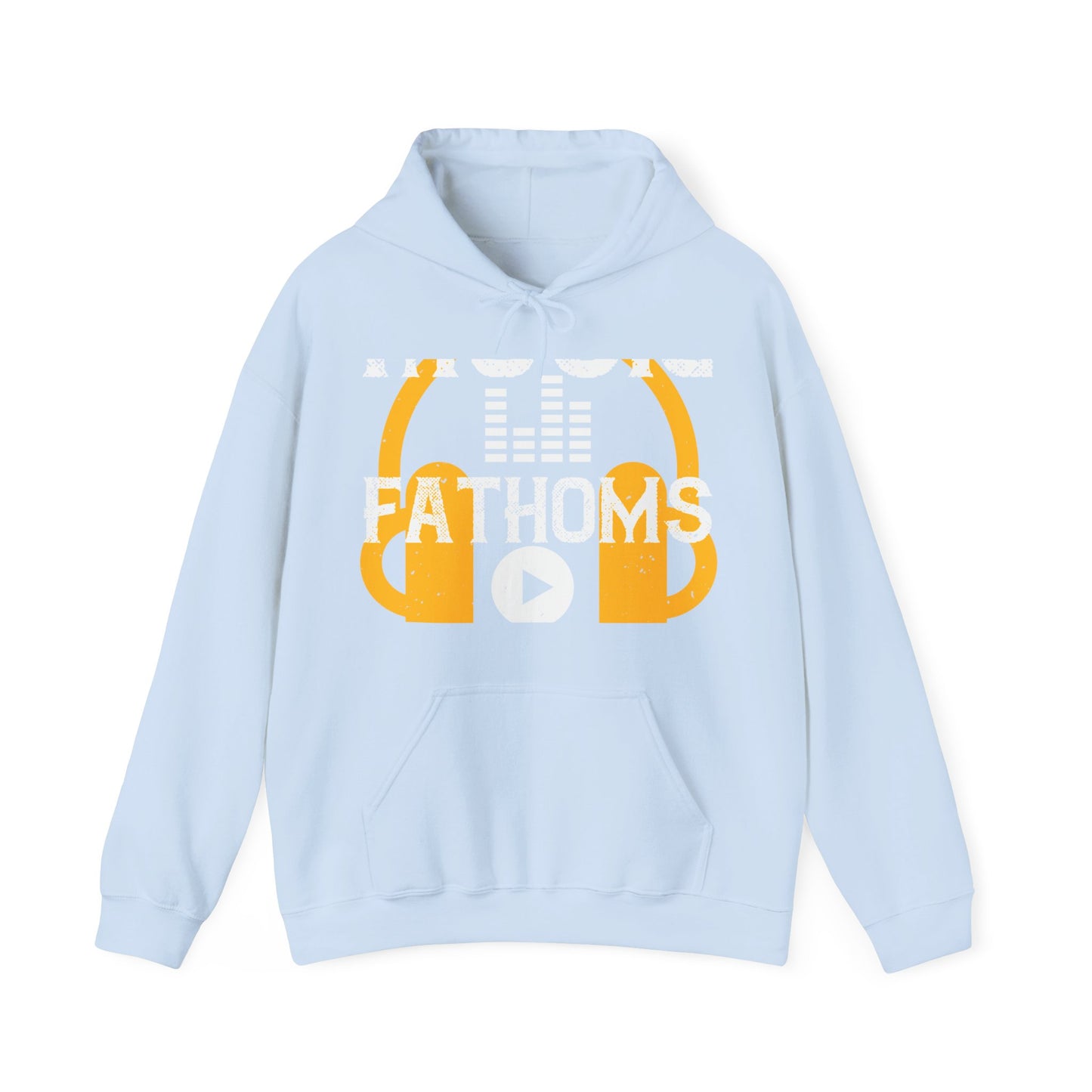 Music Fathoms The Sky-01 — Unisex Heavy Blend Hoodie (G18500)