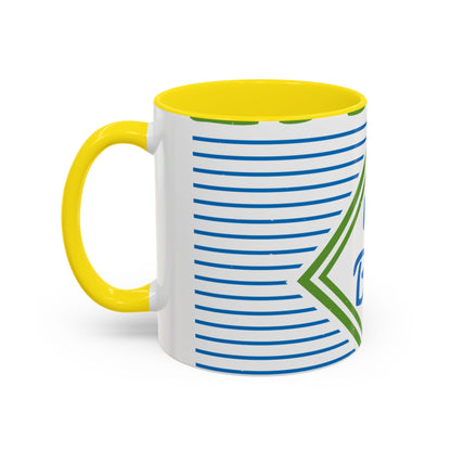 living my best quarantine-01 — Accent Mug 11/15oz