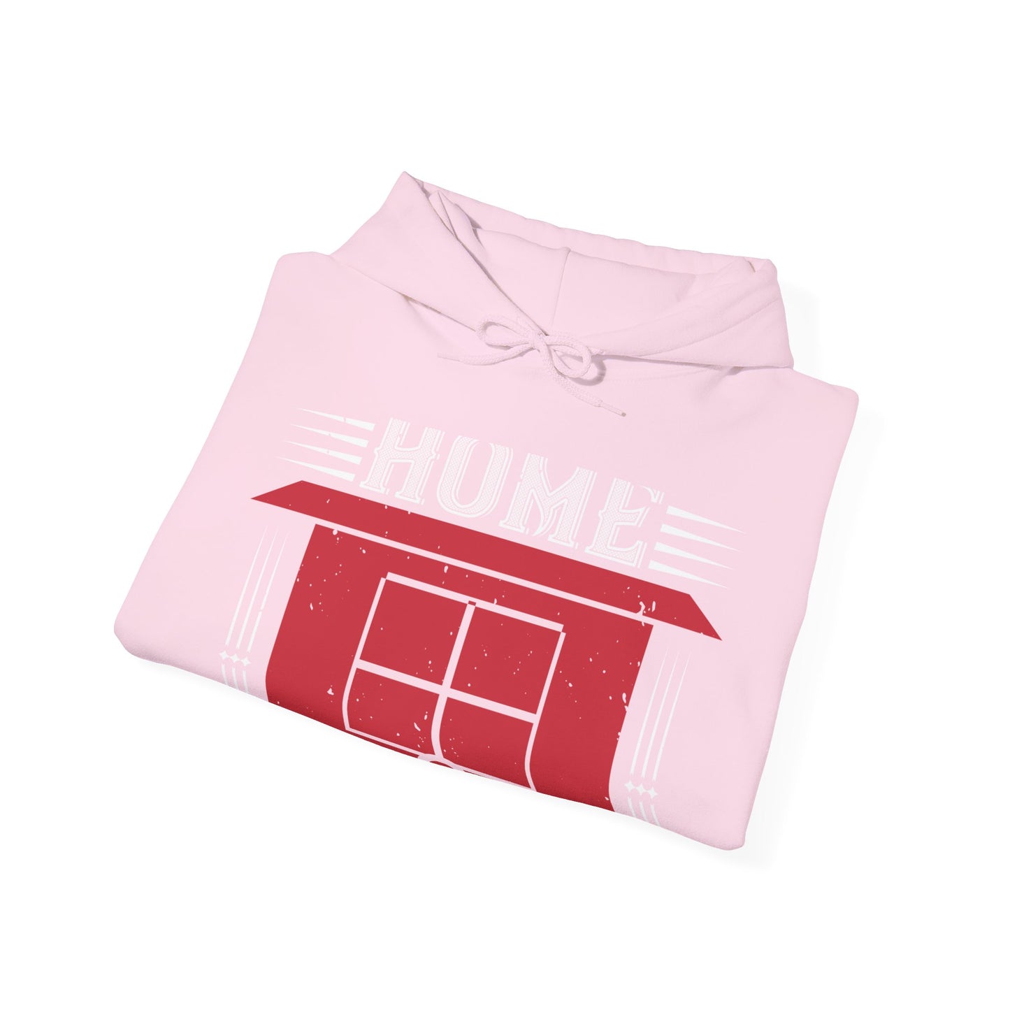 home quarantine-01 — Unisex Heavy Blend Hoodie (G18500)