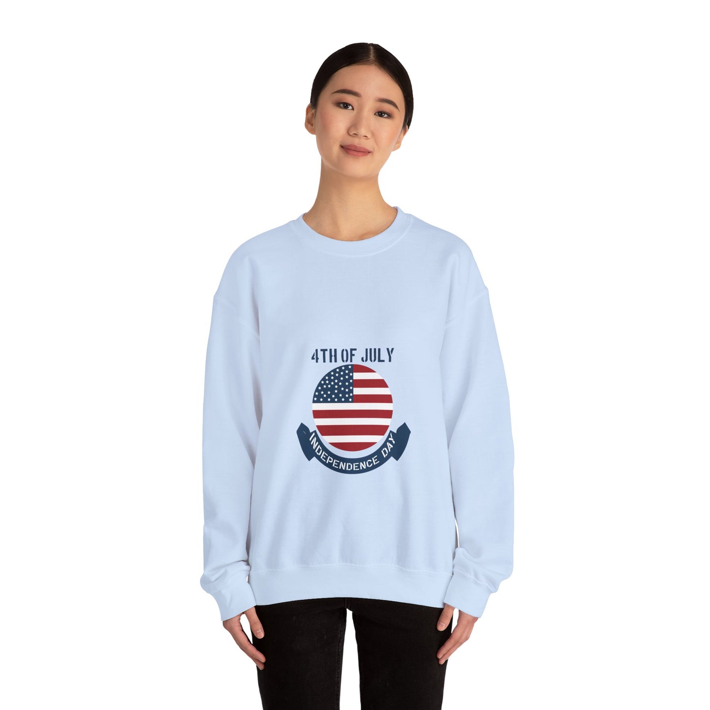 Fourth of july (42) — Unisex Heavy Blend Crewneck (G18000)