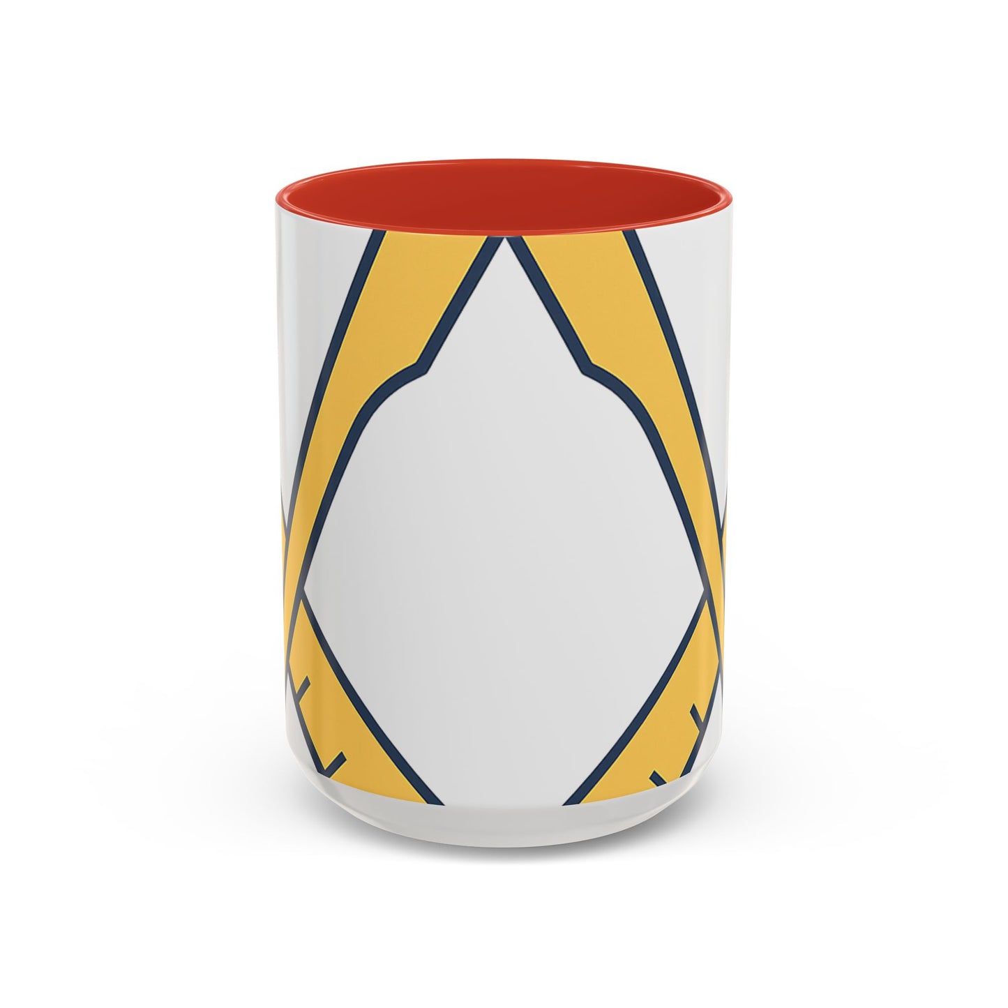 Plain Square and compass — Accent Mug 11/15oz