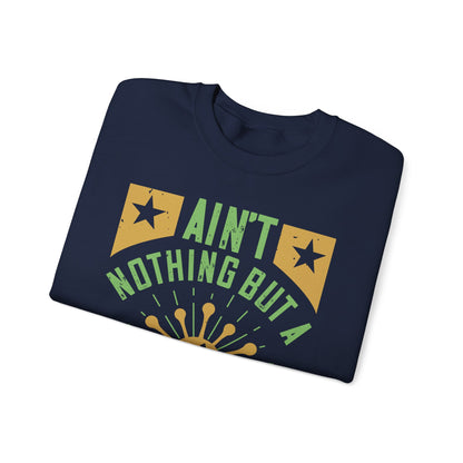 ain't nothing but a quarantine-01 — Unisex Heavy Blend Crewneck (G18000)