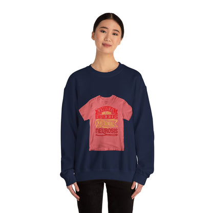 National isolation breeds national neurosis — Unisex Heavy Blend Crewneck (G18000)