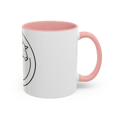 Coffee Mug, Bull and Bear with Candle Stick Stock Market Trader Gift, Finance Office Decor, Wall Street Investor Present, Day