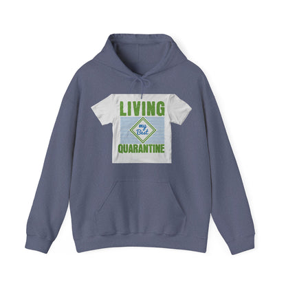 living my best quarantine — Unisex Heavy Blend Hoodie (G18500)