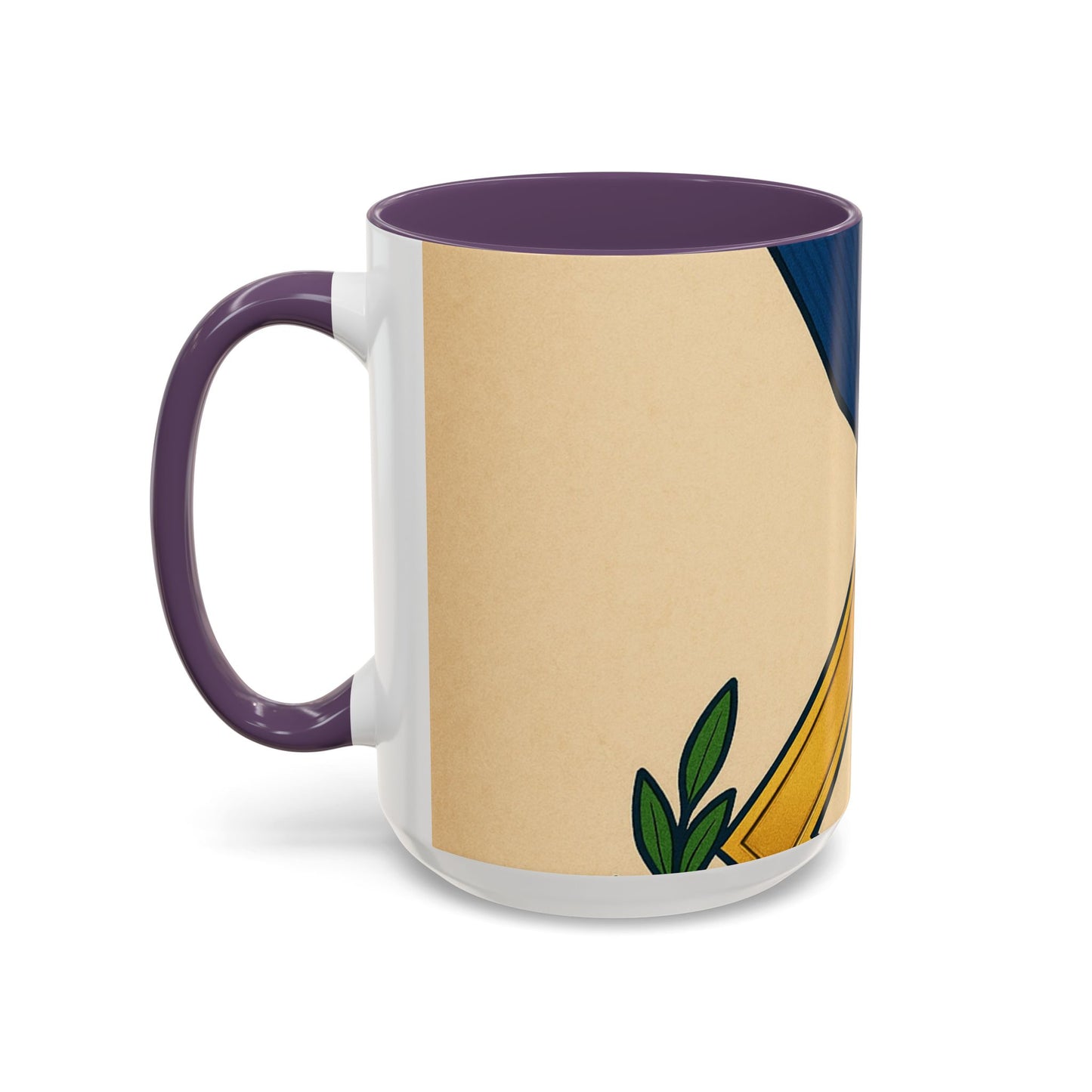 Worshipful master jewel Square — Accent Mug 11/15oz