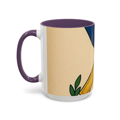 Worshipful master jewel Square — Accent Mug 11/15oz