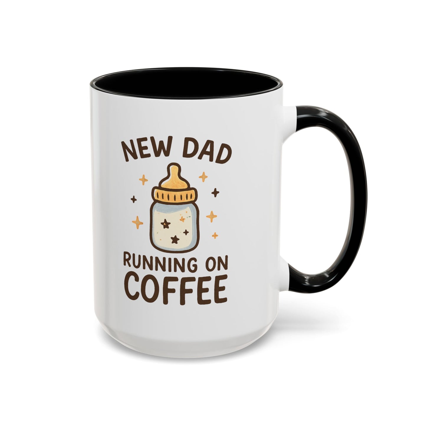 New Dad Coffee Mug | Funny Gift for New Parents | Baby Shower, Birthday, Dad's Day | 11oz & 15oz