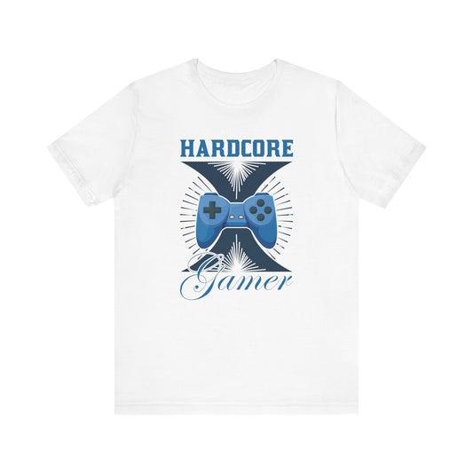 Hard Core Gamer T-shirt, Gamer Tshirt, Gaming Shirt, Unisex Shirt, Crewneck Shirt, Short Sleeve Tee, Gift for Him, Gift for Her