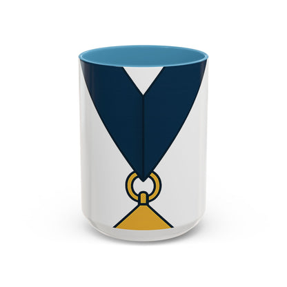 Senior Warden SW  the level — Accent Mug 11/15oz