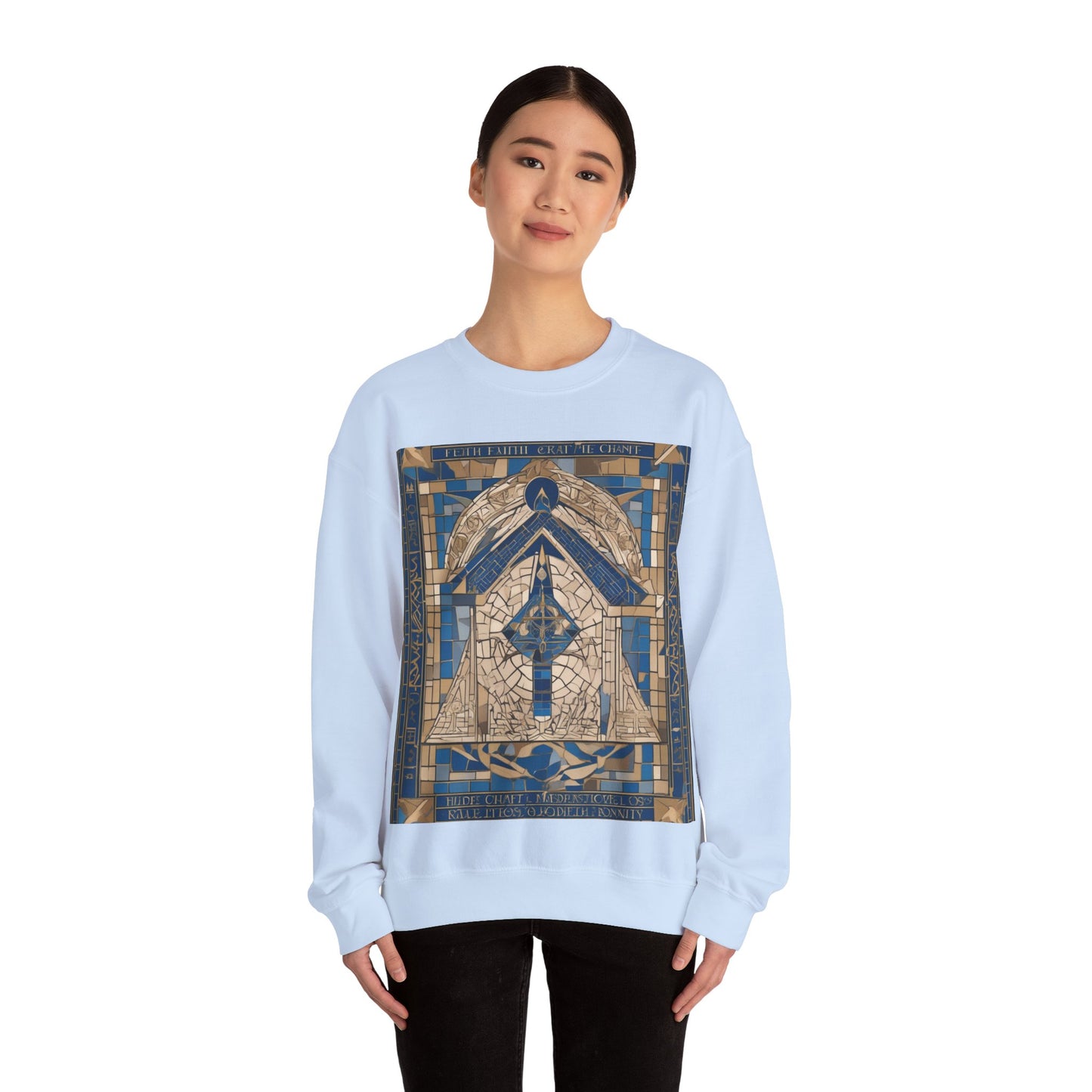 masonic_00003.png — Unisex Heavy Blend Crewneck (G18000)