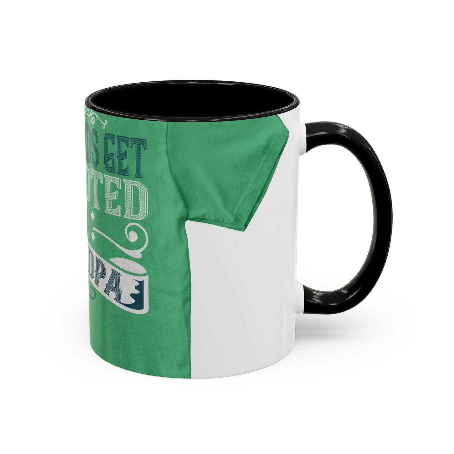 Great dads get promoted to grandpa-02 — Accent Mug 11/15oz