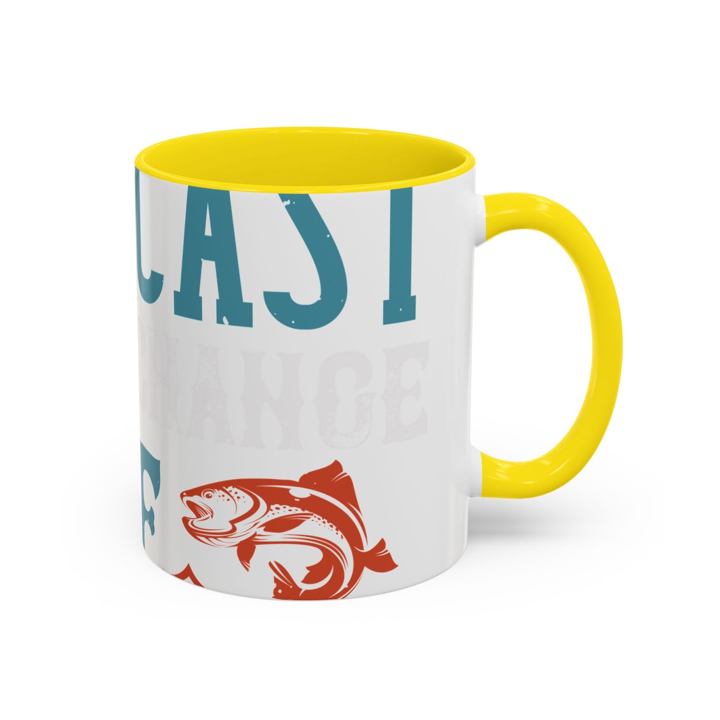 WEEKEND FORECAST WITH A CHANGE OF FISHING-01 — Accent Mug 11/15oz