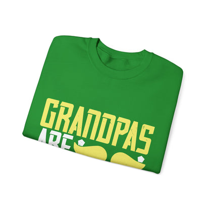 Grandpas are daddies with extra practice-02 — Unisex Heavy Blend Crewneck (G18000)