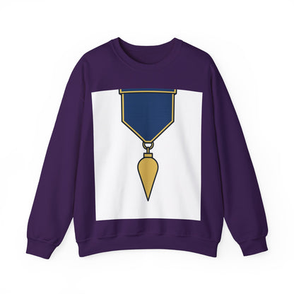 Junior Warden -JW - white bg — Unisex Heavy Blend Crewneck (G18000)