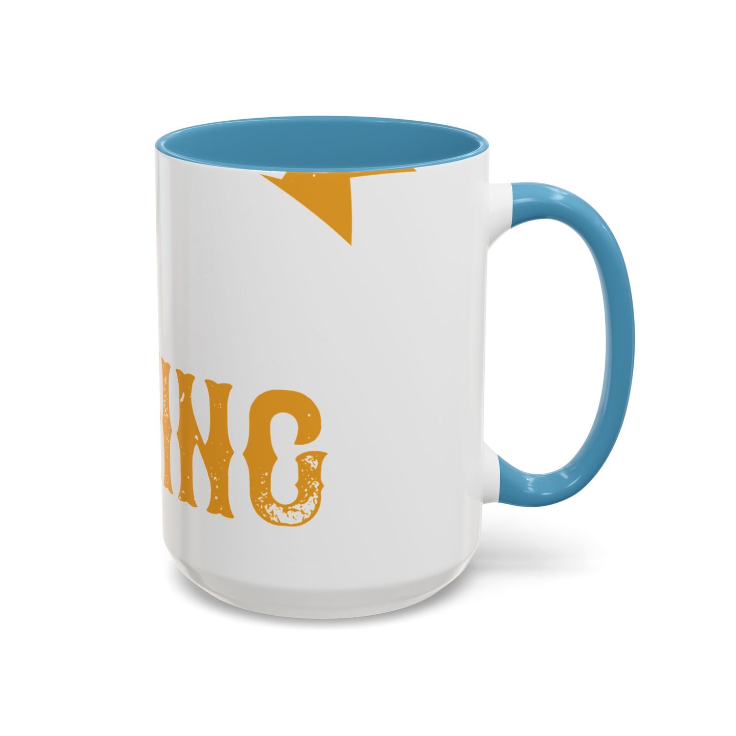 father and son fishing partners  for life-01 — Accent Mug 11/15oz