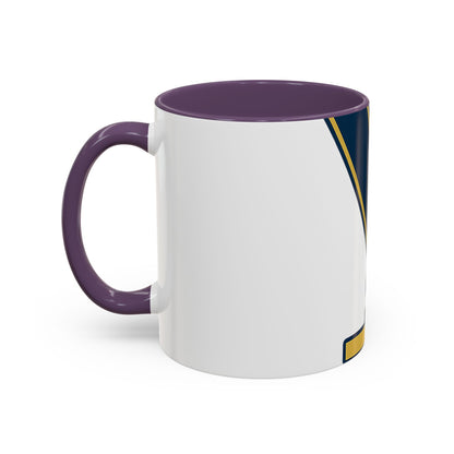 Junior Warden JW-- the plumb — Accent Mug 11/15oz