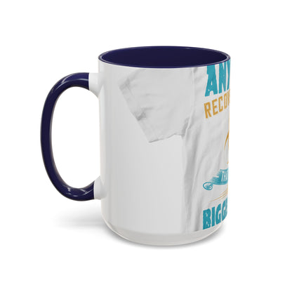 Anyone in recovery knows that isolation is the biggest enemy — Accent Mug 11/15oz