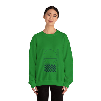 Masonic_Pillars_Crest_5400 — Unisex Heavy Blend Crewneck (G18000)