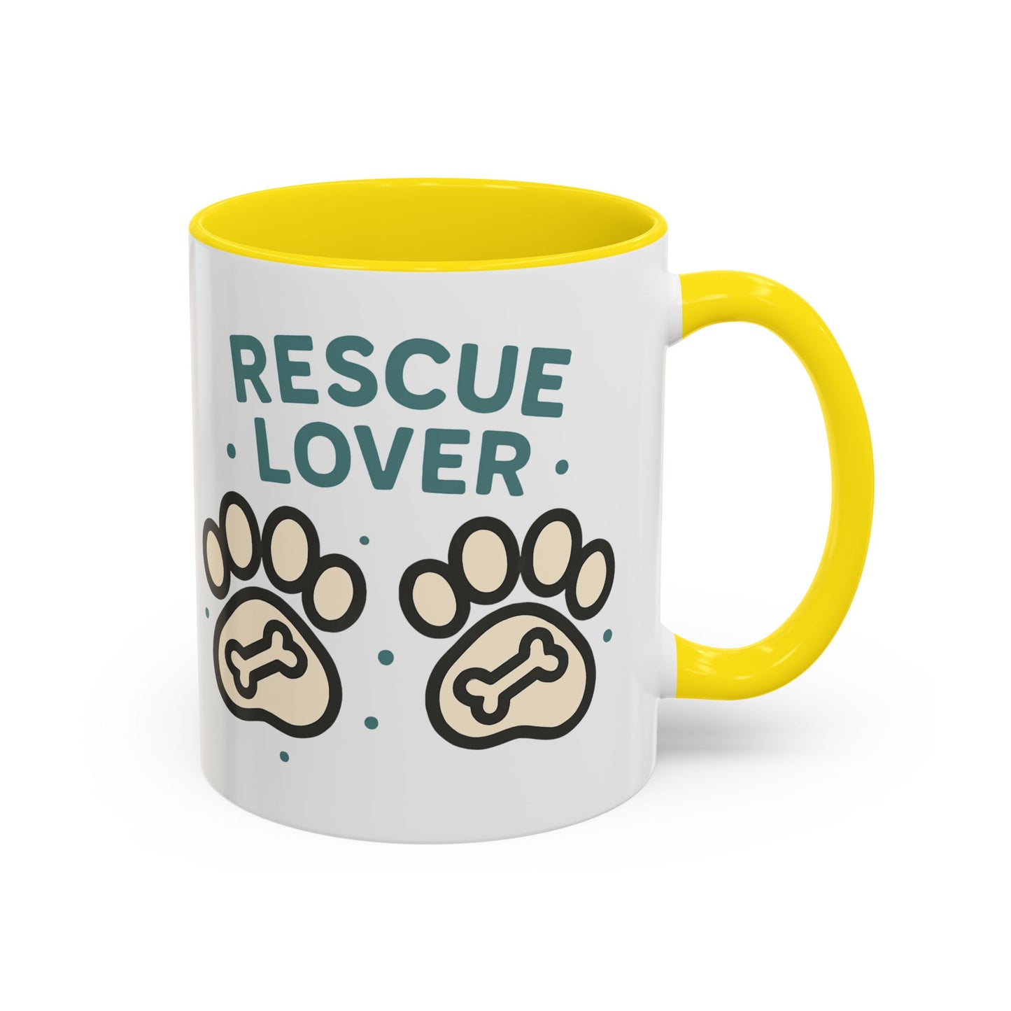 Rescue Lover Coffee Mug, Pet Owner Gift, Animal Rescue Merchandise, Dog Lover Cup, Rescue Pet Appreciation