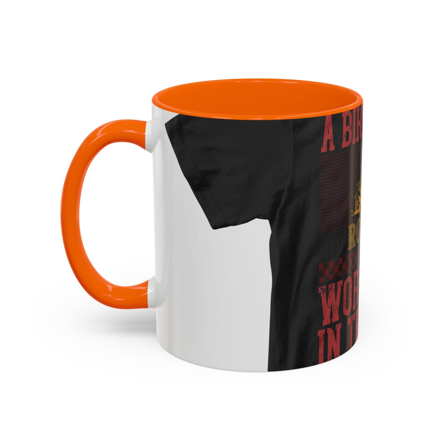 A bike on the worth two in the shet — Accent Mug 11/15oz