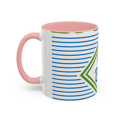 living my best quarantine-01 — Accent Mug 11/15oz