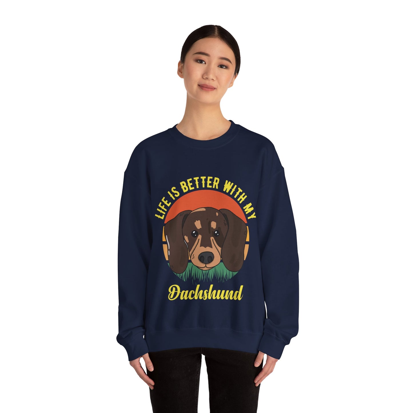 Dog (19) — Unisex Heavy Blend Crewneck (G18000)