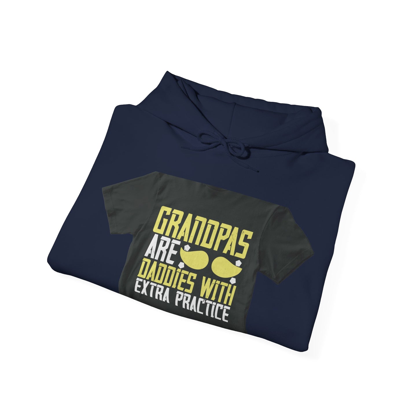Grandpas are daddies with extra practice-2 — Unisex Heavy Blend Hoodie (G18500)