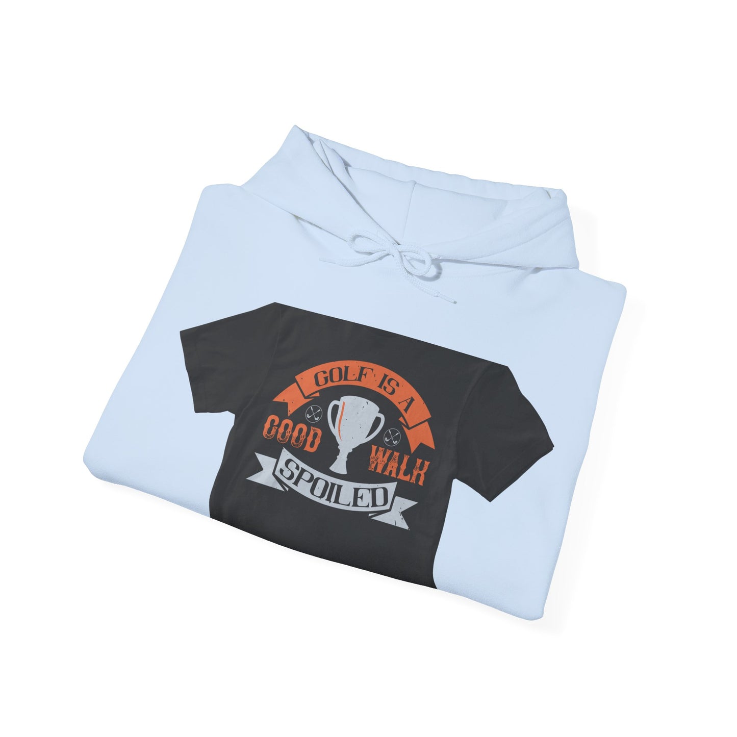 Golf is a good walk spoiled — Unisex Heavy Blend Hoodie (G18500)