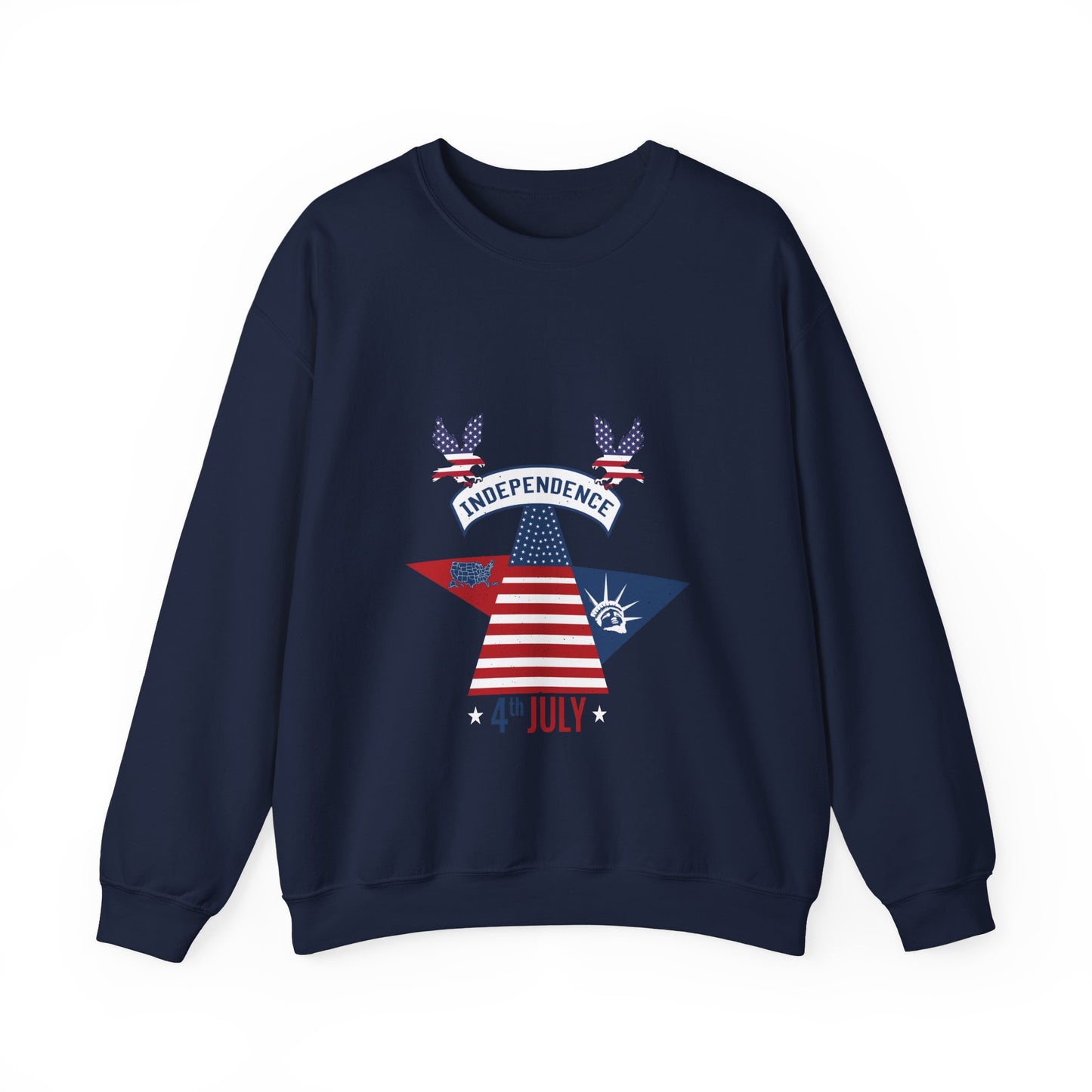 Fourth of july (48) — Unisex Heavy Blend Crewneck (G18000)