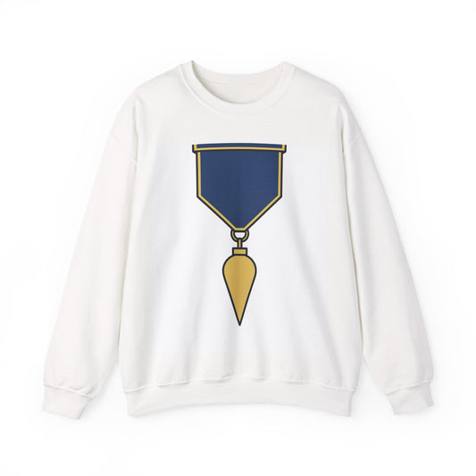 Junior Warden -JW - white bg — Unisex Heavy Blend Crewneck (G18000)
