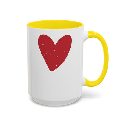 Being sisters means you always have back up-1 — Accent Mug 11/15oz