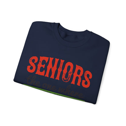 seniors the one where they were quarantined 2020-01 — Unisex Heavy Blend Crewneck (G18000)