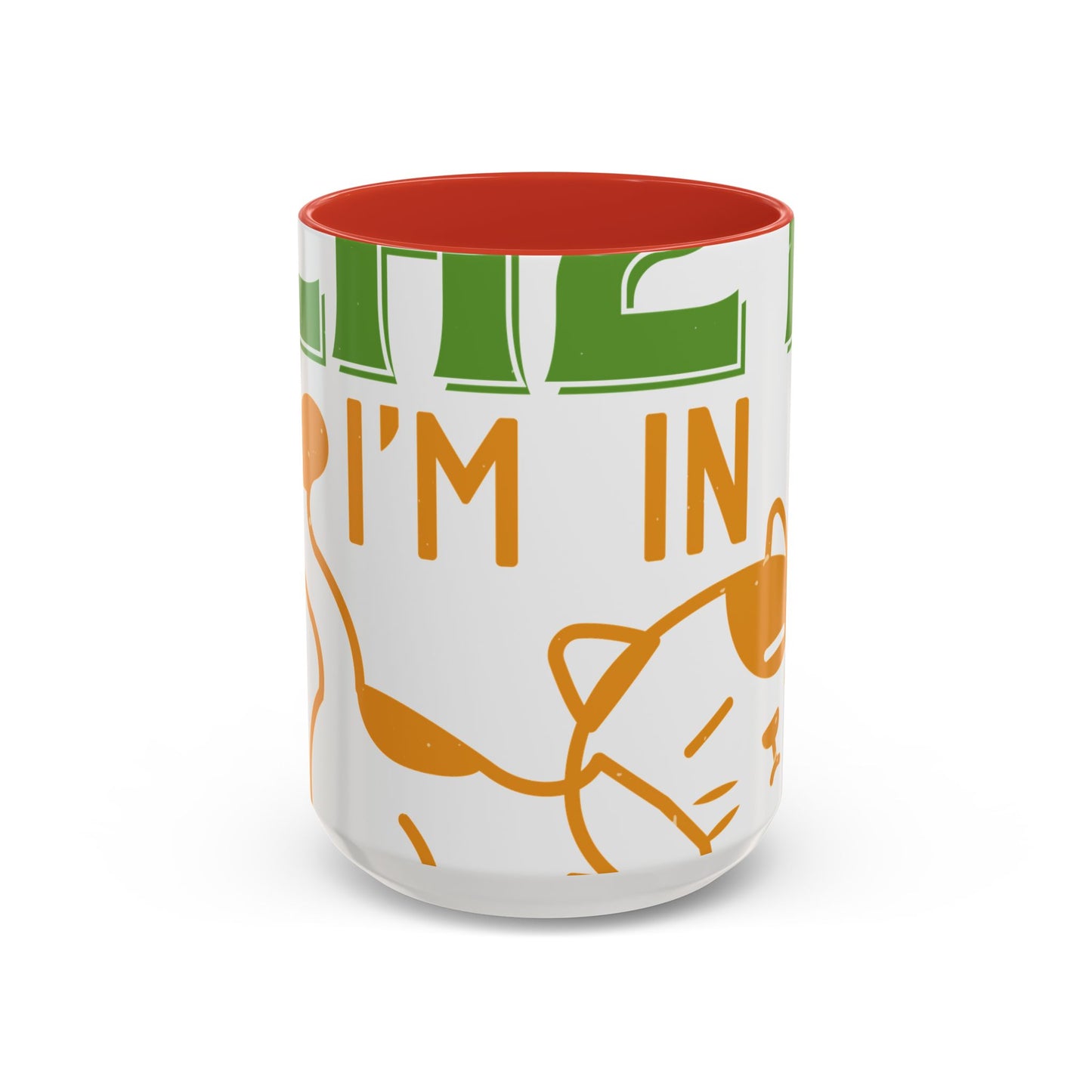 iΓÇÖm not lazy iΓÇÖm in quarantine-01 — Accent Mug 11/15oz