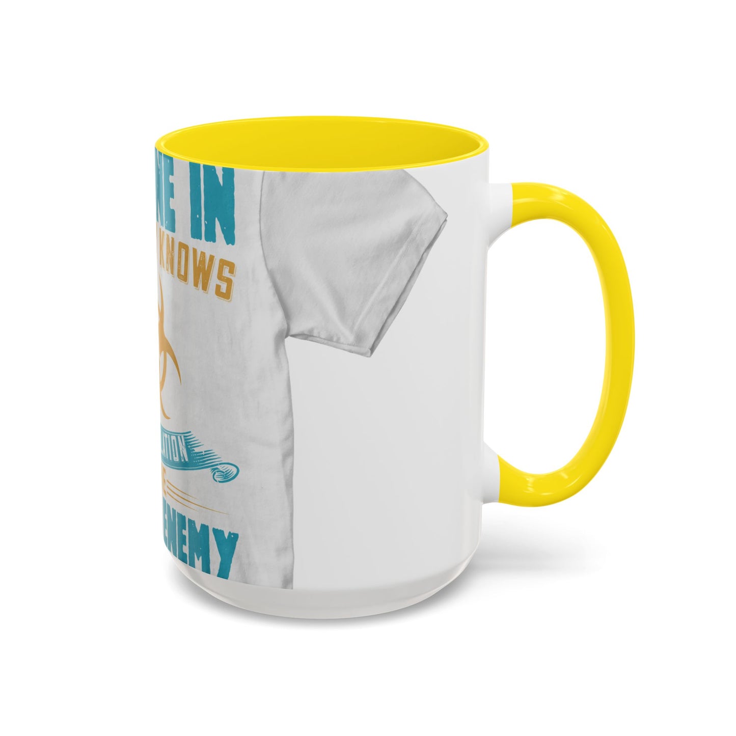 Anyone in recovery knows that isolation is the biggest enemy — Accent Mug 11/15oz