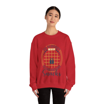 i'm already out of my quarantine snacks-01 — Unisex Heavy Blend Crewneck (G18000)