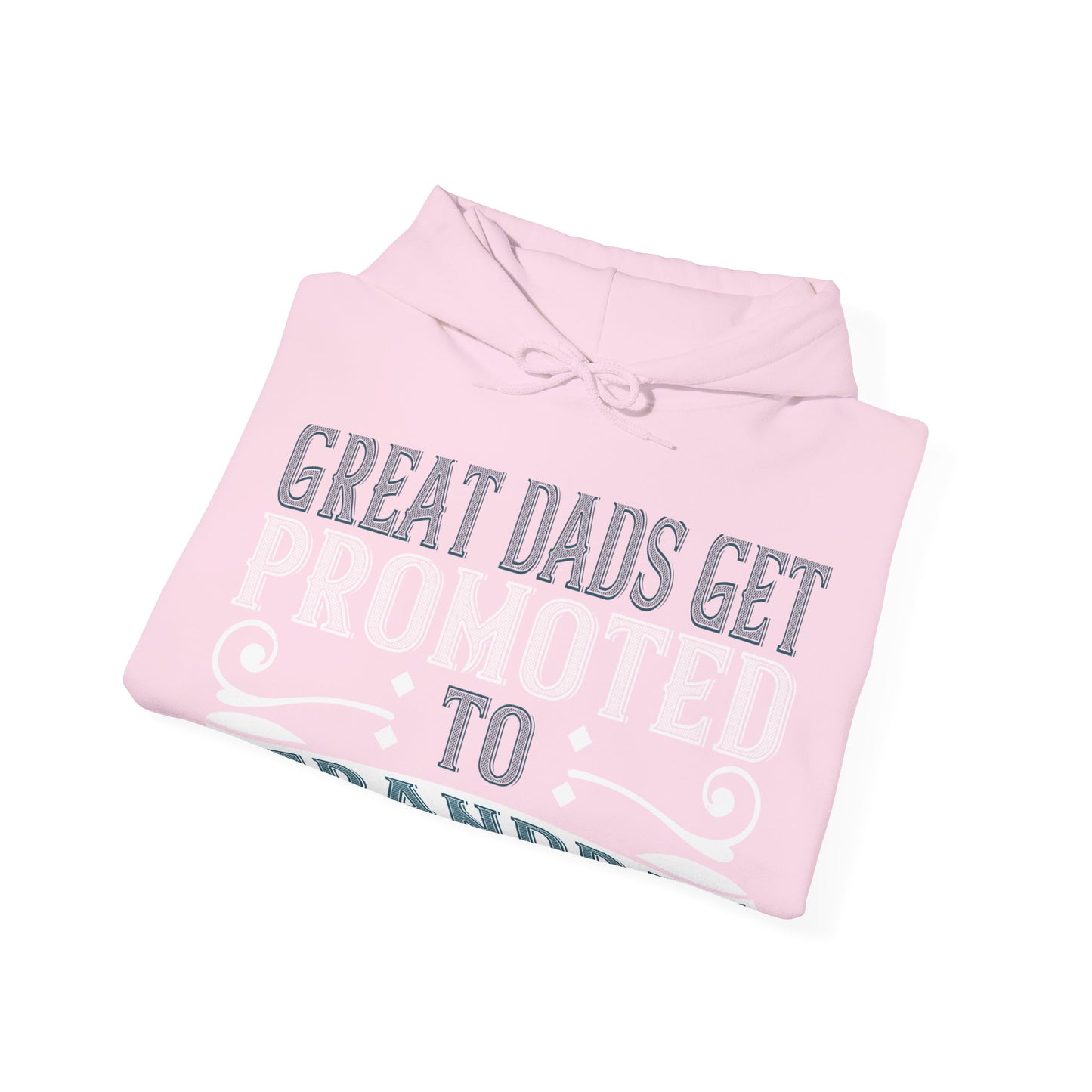 Great dads get promoted to grandpa-2 — Unisex Heavy Blend Hoodie (G18500)