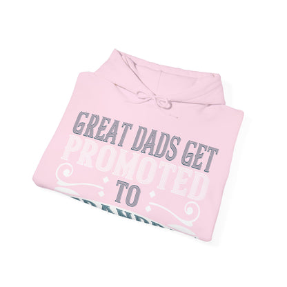 Great dads get promoted to grandpa-2 — Unisex Heavy Blend Hoodie (G18500)