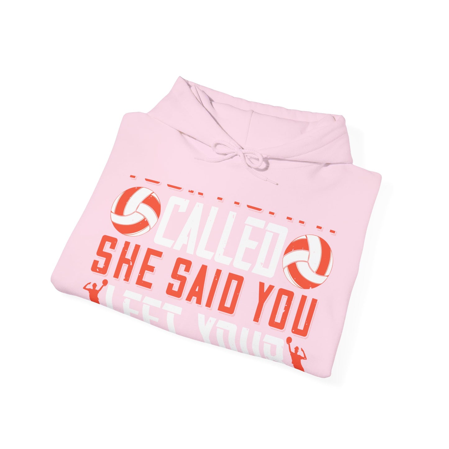 Your mommy called. She said you left your game at home-01 — Unisex Heavy Blend Hoodie (G18500)