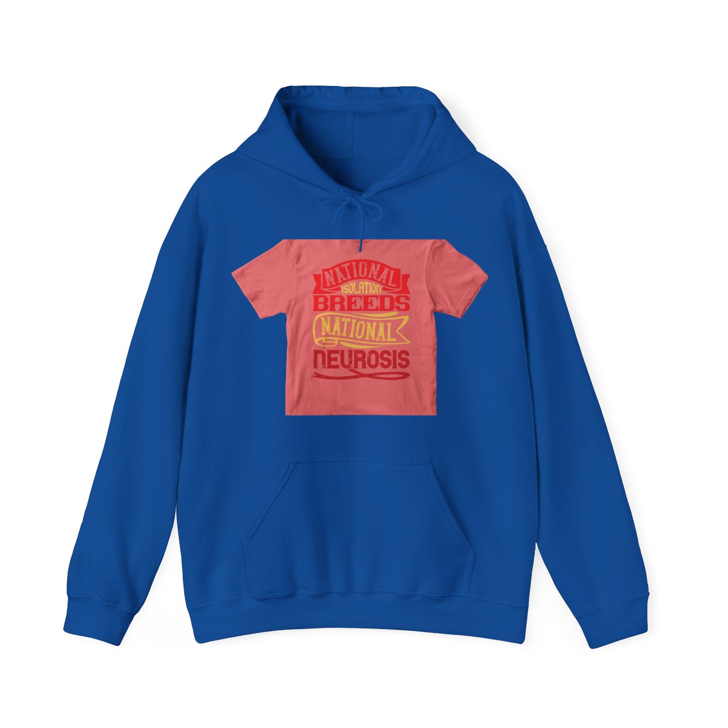 National isolation breeds national neurosis — Unisex Heavy Blend Hoodie (G18500)