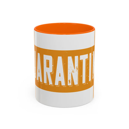 straight outta quarantine class of 2020-01 — Accent Mug 11/15oz