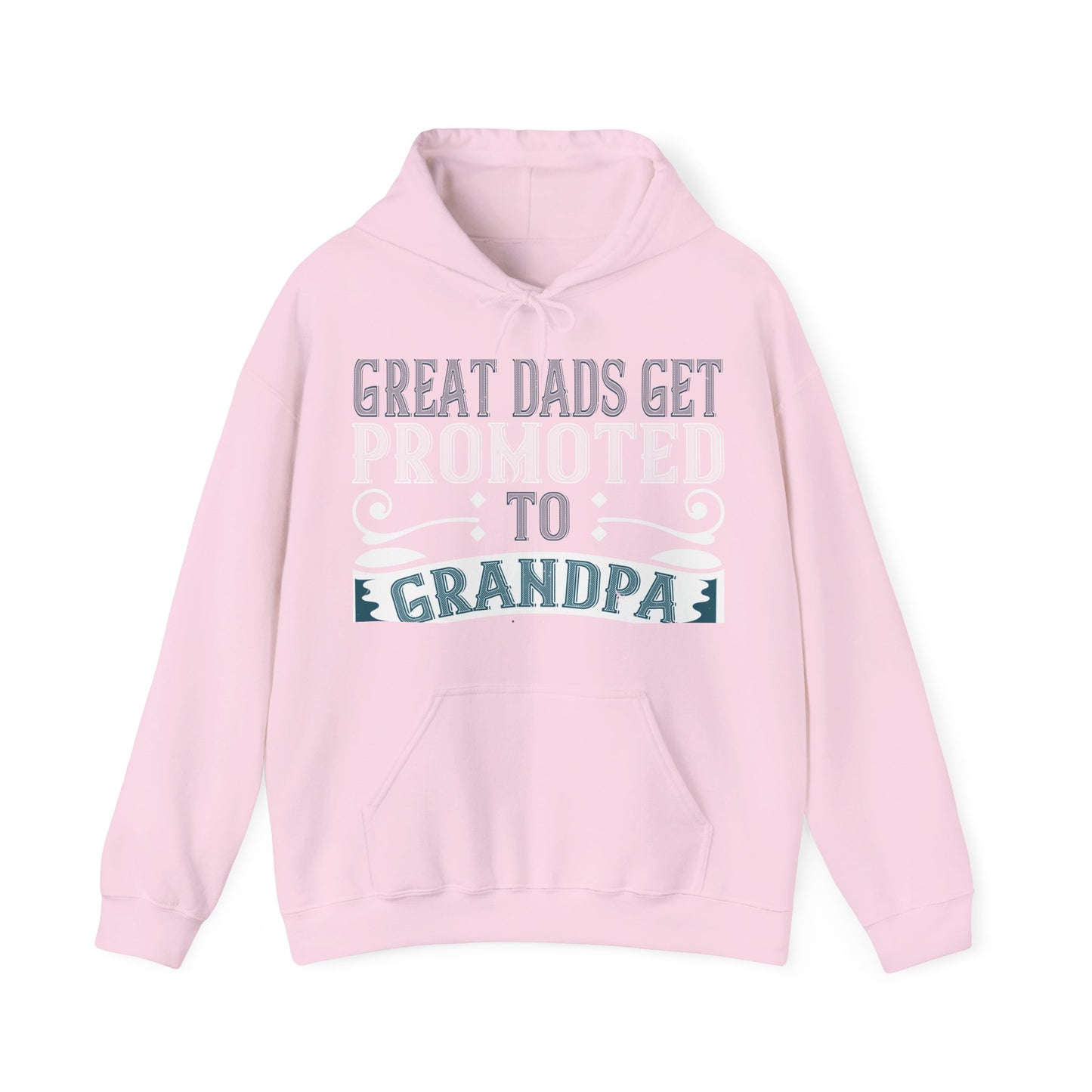 Great dads get promoted to grandpa-2 — Unisex Heavy Blend Hoodie (G18500)