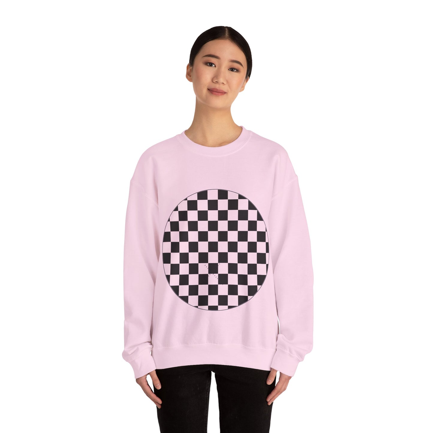 Masonic_Mosaic_Badge_4800 — Unisex Heavy Blend Crewneck (G18000)