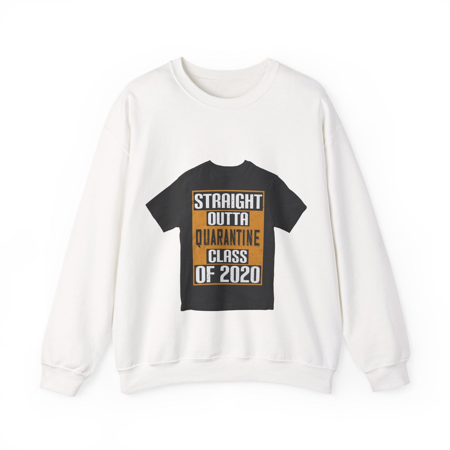 straight outta quarantine class of 2020 — Unisex Heavy Blend Crewneck (G18000)