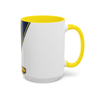 Junior Warden JW-- the plumb — Accent Mug 11/15oz