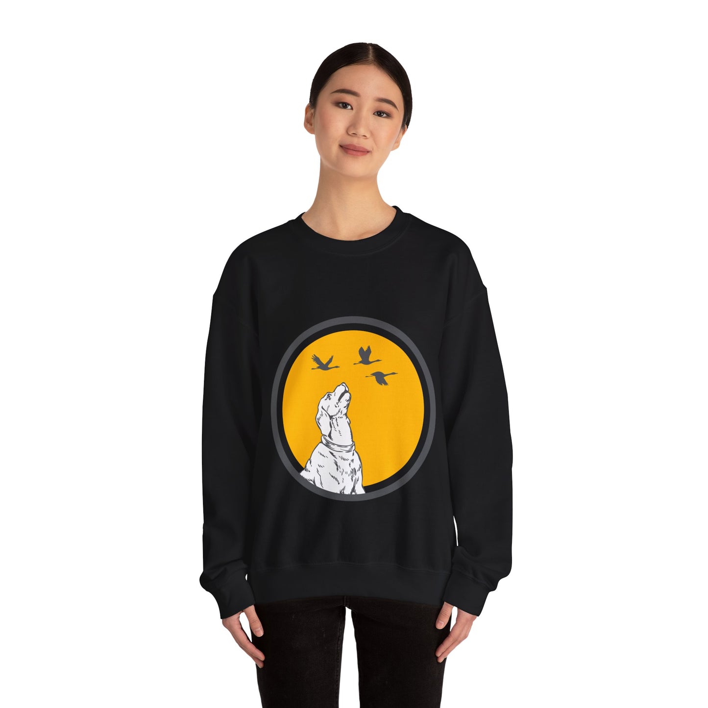 Dog (18) — Unisex Heavy Blend Crewneck (G18000)
